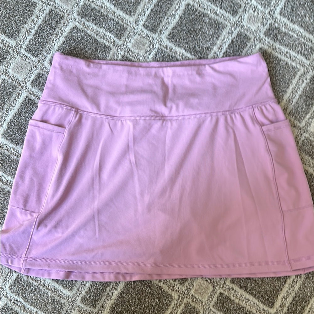 90 Degree By Reflex Pink Mini Athletic Skirt/Skort (L)